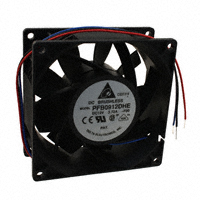 Delta Electronics - PFB0912DHE-F00 - FAN AXIAL 92X38MM 12VDC WIRE