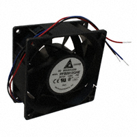 Delta Electronics - PFB0912GHE-F00 - FAN AXIAL 92X38MM 12VDC WIRE