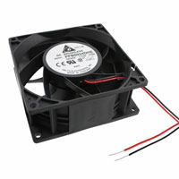Delta Electronics - PFB0924DHE-T500 - FAN AXIAL 92X38MM 24VDC WIRE