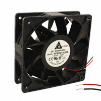 Delta Electronics - PFB1212UHE - FAN AXIAL 120X38MM 12VDC WIRE