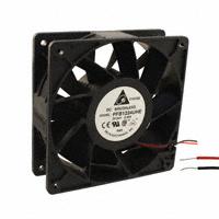 Delta Electronics - PFB1224UHE - FAN AXIAL 120X38MM 24VDC WIRE