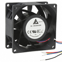 Delta Electronics - PFM0812HE-01BFY - 80X38MM 12V DC FAN W/PWM CONTROL