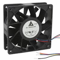 Delta Electronics - PFC1212DE-F00 - FAN AXIAL 120X38MM 12VDC WIRE
