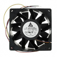 Delta Electronics - PFC1224DE-6L52 - FAN AXIAL 120X38MM 24VDC WIRE