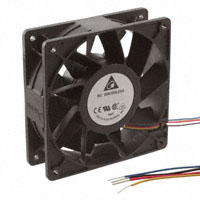 Delta Electronics - PFC1248DE-F00 - FAN AXIAL 120X38MM 48VDC WIRE