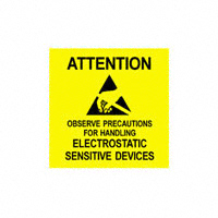 Desco - 06722 - LABEL ESD/STATIC 2"X2" 500PC