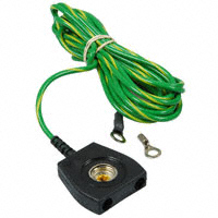 Desco - 09820 - GROUND POINT F/MAT DUAL ESD 10'