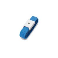 Desco - 14840 - WRIST STRAP ESD ADJ ELASTIC BLUE