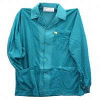 Desco - 73851 - ESD JACKET W/CUFFS TEAL S