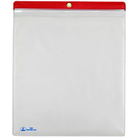 Desco - 34454 - ESD SHP TRVLR 10X12 CLR/RD 10PK