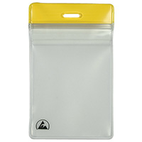 Desco - 35016 - BADGE HOLDER ESD ZIPPER VERTICAL