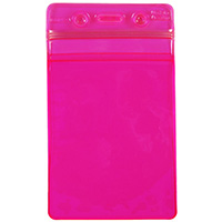 Desco - 35018 - BDG HLDR PK ZIP VERT FRMT 3X5''