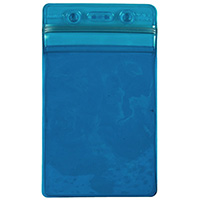 Desco - 35019 - BDG HLDR BL ZIP VERT FRMT 3X5''