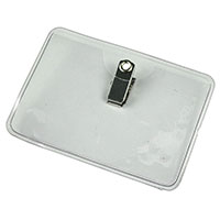 Desco - 35022 - HOLDER BADGE CLIP-ON HORIZ