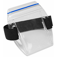 Desco - 35063 - HLDR ARM BDG ZIP 2-3/8X3-3/8" BK