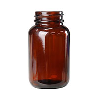 Desco - 35744 - BOTTLE NO PUMP AMBER IMPACT RESI