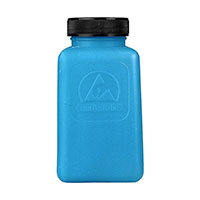 Desco - 35817 - 6 OZ BLU BLNK BTTL W/BLK SCRW CP