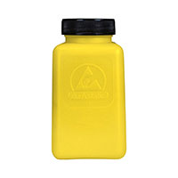 Desco - 35818 - 6 OZ YLW BLNK BTTL W/BLK SCRW CP