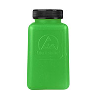 Desco - 35819 - 6 OZ GRN BLNK BTTL W/BLK SCRW CP