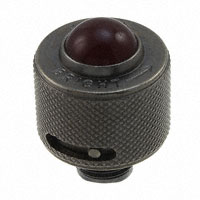 Dialight - 1600111203 - PMI CAP CONVEX RED 15/32 FROSTED