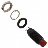 Dialight - 24978723331504F - LED PANEL IND RED 28V CYLINDER