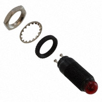 Dialight - 24978723731504F - LED PANEL IND RED 28V STOVEPIPE