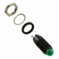 Dialight - 24979723732504F - LED PANEL IND GRN 28V STOVEPIPE