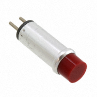 Dialight - 50739181471600F - PANEL INDICATOR INCAND 28V RED