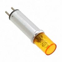 Dialight - 50745371533640F - LED PANEL NEON AMB LONG CTLINDER