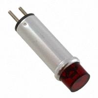 Dialight - 50745381431630F - LED PANEL NEON RED LONG CTLINDER