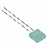 Dialight - 5219266F - LED GREEN DIFF 2.5X7MM RECT T/H