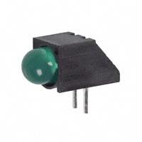 Dialight - 5500207F - LED 5MM RT ANGLE GREEN PC MNT