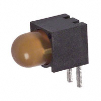 Dialight - 5502305F - LED 5MM RT ANG HI EFF YEL PC MNT