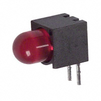 Dialight - 5502405F - LED 5MM RT ANG HI EFF RED PCMNT