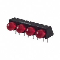 Dialight - 5502407004F - LED 5MM QUAD RED HI EFF PC MNT