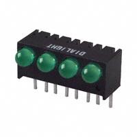 Dialight - 5510207004F - LED 3MM QUAD HI EFF GREEN PCMNT