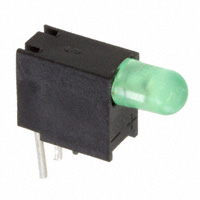Dialight - 5510211F - LED CBI 3MM HI EFF GREEN .200