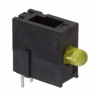 Dialight - 5510301F - LED CBI 3MM DIN YLW DIFF RA SGL