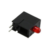 Dialight - 5510401F - LED CBI 3MM DIN RED DIFF RA SGL