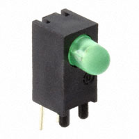 Dialight - 5510603F - LED CBI 3MM GREEN DIFF 5V .250