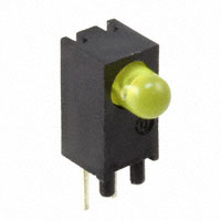 Dialight - 5510703F - LED CBI 3MM GREEN DIFF 5V .250