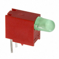 Dialight - 5511307808F - LED CBI 3MM GREEN DIFF RA .200