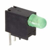 Dialight - 5511311F - LED CBI 3MM GREEN LOW CURR .200