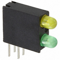Dialight - 5530132200F - LED CBI 3MM BI-LVL YELLOW/GREEN
