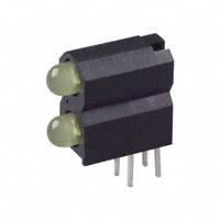 Dialight - 5530133300F - LED 2HI 3MM DIFF YELLOW PC MNT