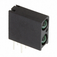 Dialight - 5532222806F - LED CBI 3MM BI-LVL GRN/GRN TINT