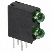 Dialight - 5532222F - LED CBI 3MM BI-LVL GRN/GRN TINT