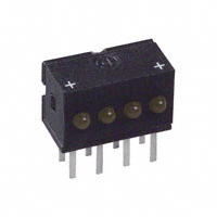 Dialight - 5554403 - LED 2MM QUAD 5V YELLOW