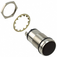 Dialight - 5561104304F - LED PNL MT 1" 24V WT FLAT RED