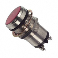 Dialight - 5561503304 - LED PNL MT 1" 12V WT FLAT RED